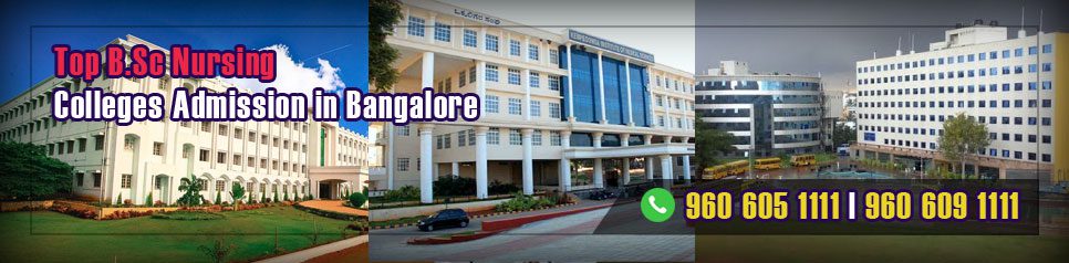 B.Sc Nursing Admission in Bangalore, Karnataka