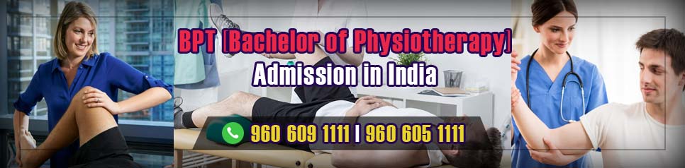 BPT (Bachelor of Physiotherapy) Admission in India