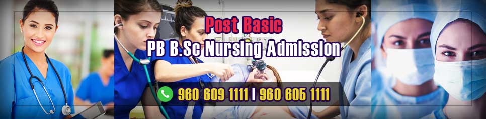 Post Basic (PB) B.Sc Nursing Admission in India