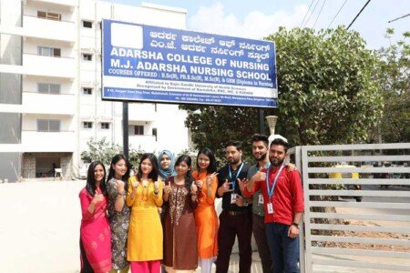 Adarsha College of Nursing ACN Bangalore photos