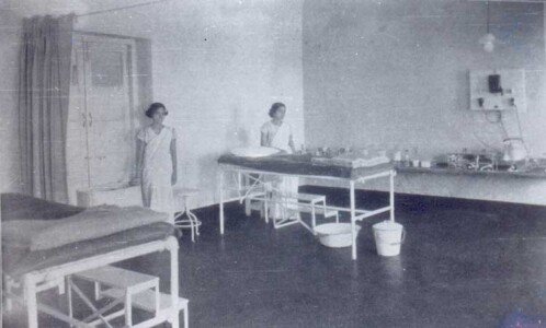 Old inside of mysore hospital